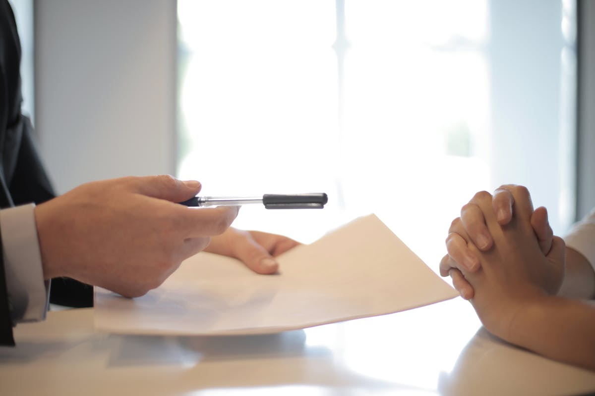 A property team reviewing a shared update